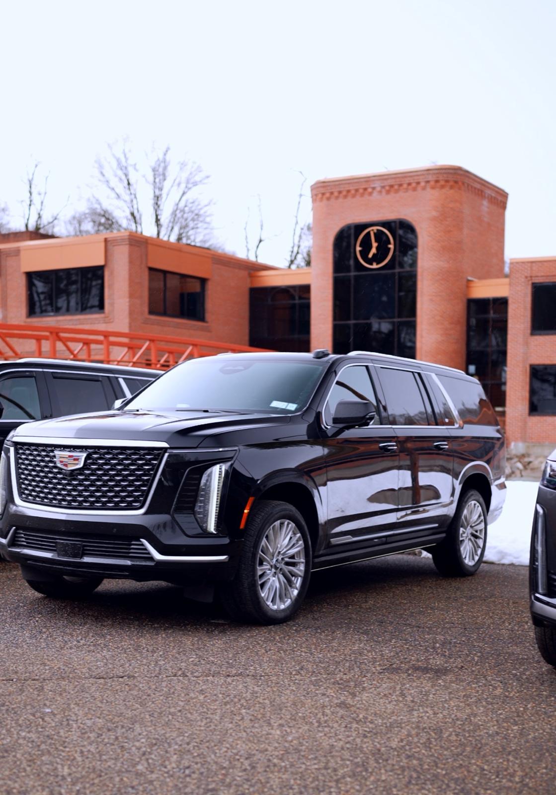 Luxury SUV airport ride